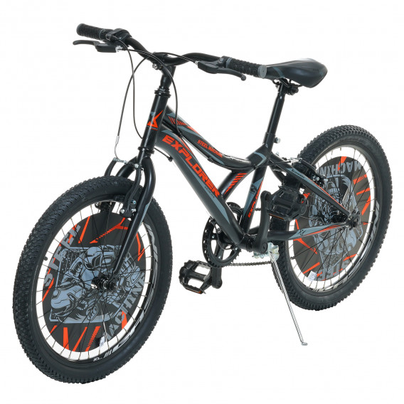 Μαύρο παιδικό ποδήλατο, Μέγεθος 20 Venera Bike 295452 