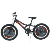 Μαύρο παιδικό ποδήλατο, Μέγεθος 20 Venera Bike 295453 2
