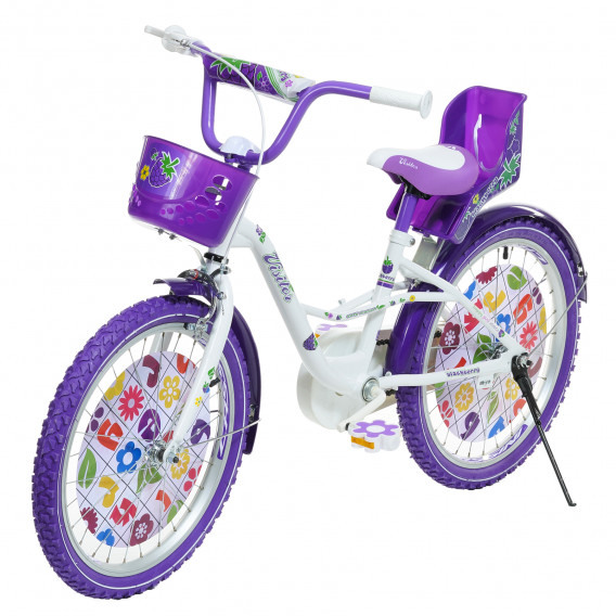 Μοβ παιδικό ποδήλατο, Μέγεθος 20 Venera Bike 295481 5