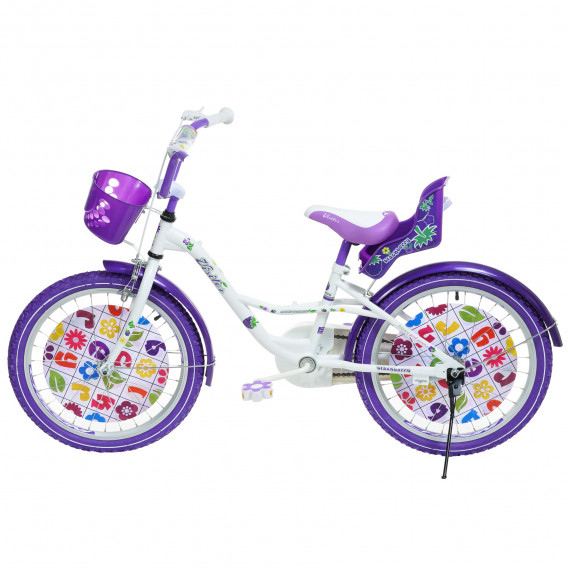 Μοβ παιδικό ποδήλατο, Μέγεθος 20 Venera Bike 295482 2