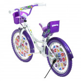 Μοβ παιδικό ποδήλατο, Μέγεθος 20 Venera Bike 295483 3