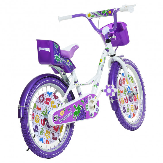 Μοβ παιδικό ποδήλατο, Μέγεθος 20 Venera Bike 295485 6