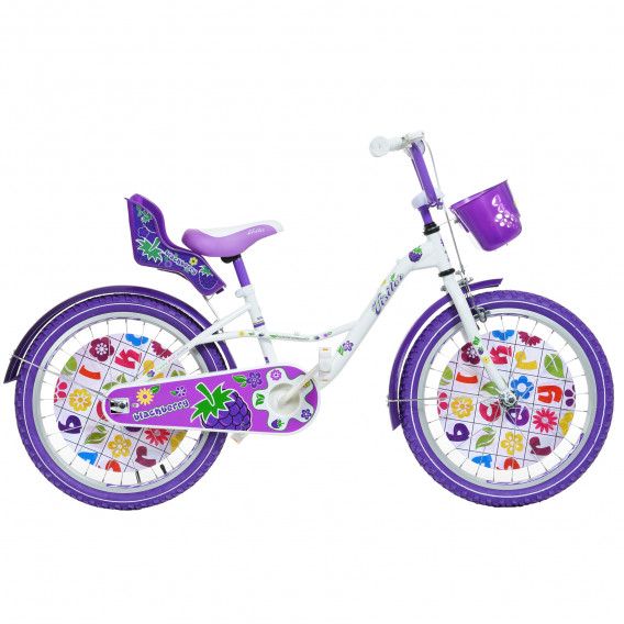 Μοβ παιδικό ποδήλατο, Μέγεθος 20 Venera Bike 295486 7