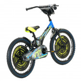 Μαύρο και μπλε παιδικό ποδήλατο TURBO 20". Venera Bike 295499 5