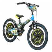 Μαύρο και μπλε παιδικό ποδήλατο TURBO 20". Venera Bike 295501 