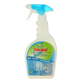 Φυσικό οικολογικό καθαριστικό για τζάμια και γυάλινες επιφάνειες, πλαστικό δοχείο με αντλία ψεκασμού, 500 ml. Tri-Bio 295607 