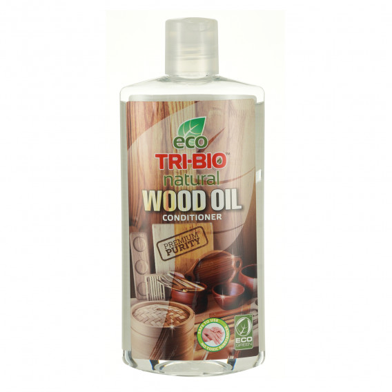 Φυσικό λάδι ξύλου και μπαμπού, πλαστικό δοχείο, 250 ml. Tri-Bio 295643 