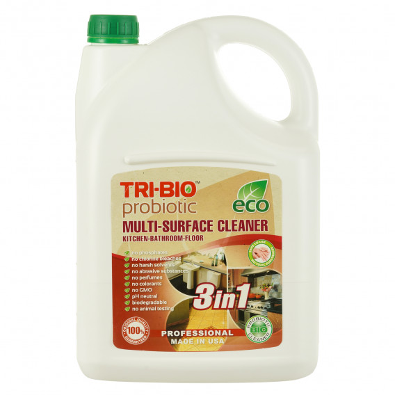 3 σε 1 Tri-Bio προβιοτικό καθαριστικό για όλες τις επιφάνειες, 4,4L Tri-Bio 295667 
