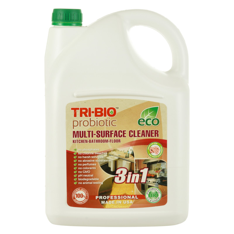 3 σε 1 Tri-Bio προβιοτικό καθαριστικό για όλες τις επιφάνειες, 4,4L  295667