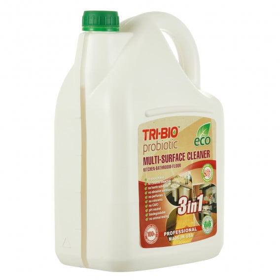 3 σε 1 Tri-Bio προβιοτικό καθαριστικό για όλες τις επιφάνειες, 4,4L Tri-Bio 295668 2