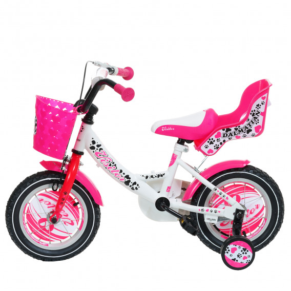 Ροζ παιδικό ποδήλατο, μέγεθος 12 Venera Bike 295817 3