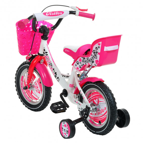 Ροζ παιδικό ποδήλατο, μέγεθος 12 Venera Bike 295818 4