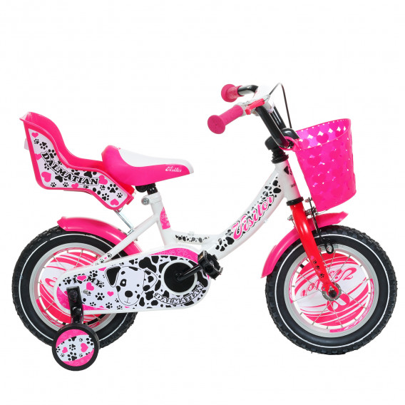 Ροζ παιδικό ποδήλατο, μέγεθος 12 Venera Bike 295821 7