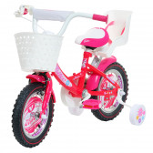 Ροζ παιδικό ποδήλατο - Μέγεθος 12 Venera Bike 295829 2