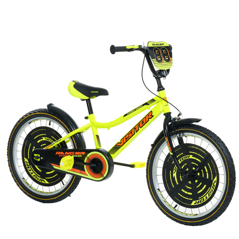 Παιδικό ποδήλατο κίτρινο RANGER VISITOR 20".  295862