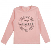 Σετ από δύο μακρυμάνικες μπλούζες σε λευκό και ροζ για κορίτσια Name it 295961 10
