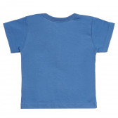 Βαμβακερό μπλουζάκι με τύπωμα για μωρό, μπλε. Pinokio 295982 4