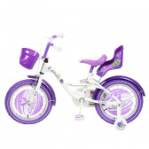 Μοβ παιδικό ποδήλατο, Μέγεθος 16 Venera Bike 295999 3