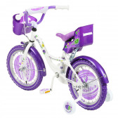 Μοβ παιδικό ποδήλατο, Μέγεθος 16 Venera Bike 296000 4