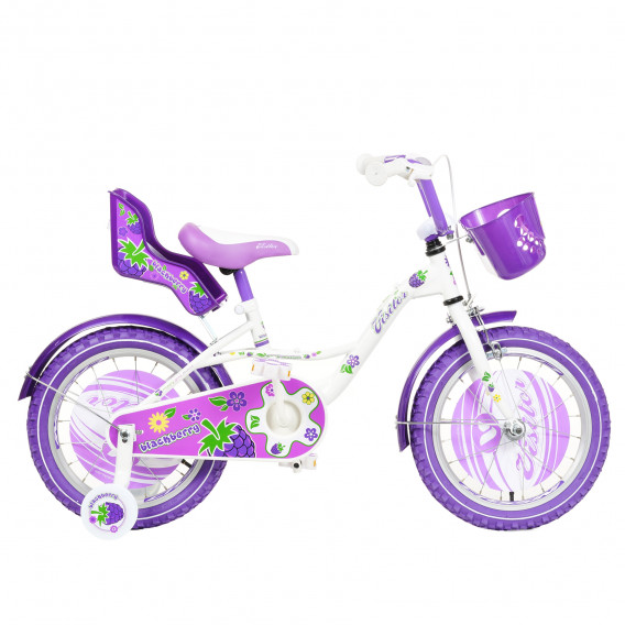 Μοβ παιδικό ποδήλατο, Μέγεθος 16 Venera Bike 296003 7