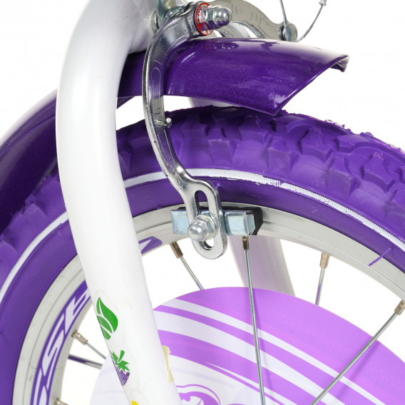 Μοβ παιδικό ποδήλατο, Μέγεθος 16 Venera Bike 296009 12