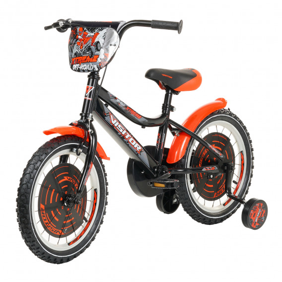 Μαύρο παιδικό ποδήλατο, μέγεθος 16. Venera Bike 296012 2