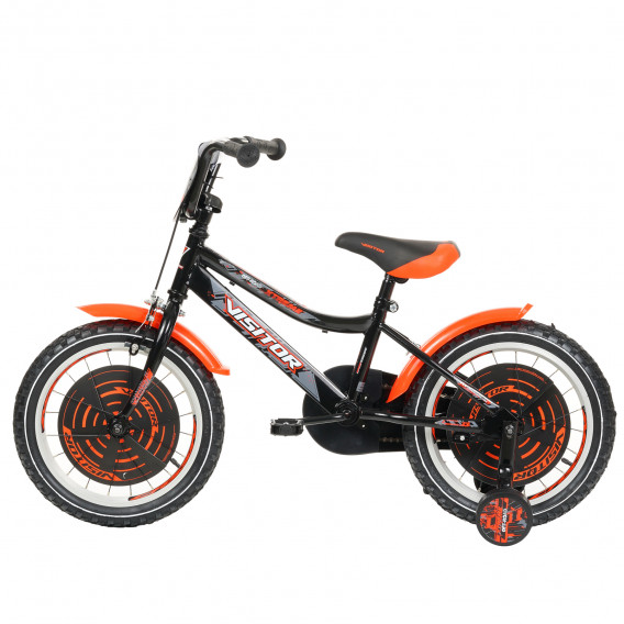 Μαύρο παιδικό ποδήλατο, μέγεθος 16. Venera Bike 296013 3
