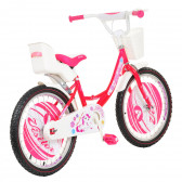 Ροζ παιδικό ποδήλατο, Μέγεθος 20 Venera Bike 296045 6