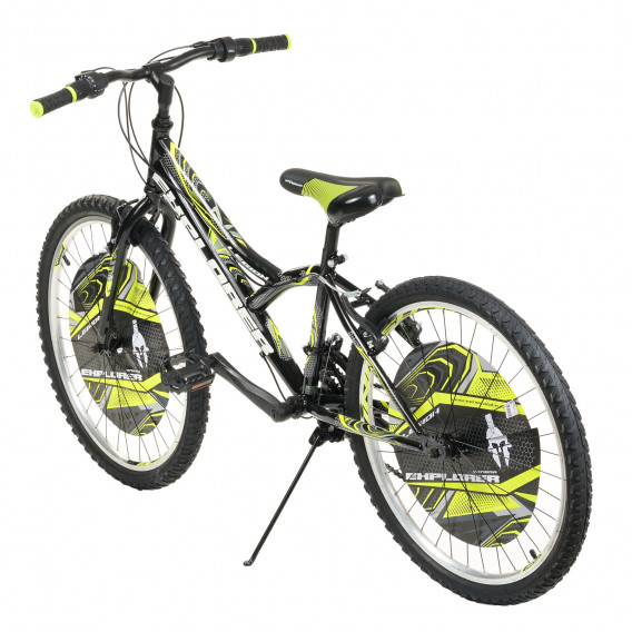 Μαύρο παιδικό ποδήλατο, Μέγεθος 24 Venera Bike 296055 3