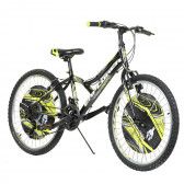 Μαύρο παιδικό ποδήλατο, Μέγεθος 24 Venera Bike 296059 7