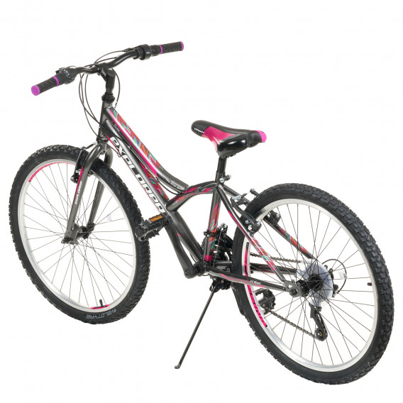 Γκρι παιδικό ποδήλατο μεγέθους 24 Venera Bike 296069 3