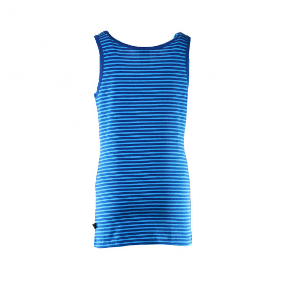 Βαμβακερή μπλούζα Schiesser σε σκούρο μπλε χρώμα με ρίγες για αγόρι SCHIESSER 29607 2