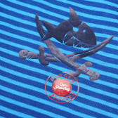 Βαμβακερή μπλούζα Schiesser σε σκούρο μπλε χρώμα με ρίγες για αγόρι SCHIESSER 29608 3