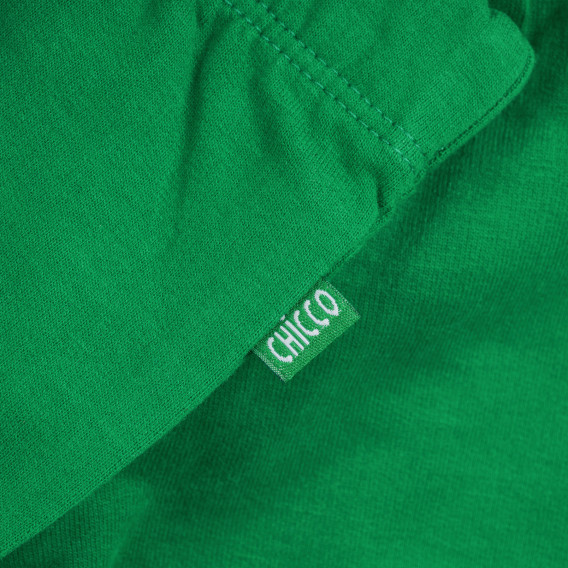 Παντελόνι Unisex σε πράσινο χρώμα με ελαστική ταινία Chicco 296114 3