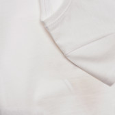 Μπλουζάκι με γραφική εκτύπωση για κορίτσια λευκό Name it 296141 3
