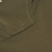 Μπλούζα με μακριά μανίκια από οργανικό βαμβάκι, σε πράσινο χρώμα Name it 296233 2