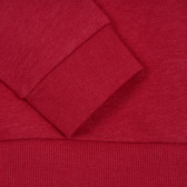 Μπλούζα με επιγραφές μπροκάρ, κόκκινη Name it 296253 3