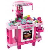 Σετ κουζίνας - παιχνίδι, σε ροζ χρώμα BUBA 296514 