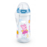 Μπουκάλι πολυπροπυλενίου με σκληρό άκρο για μωρό 12+ μηνών, 300 ml.  NUK 297240 
