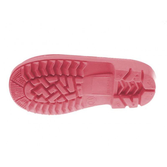 Λαστιχένιες μπότες με απλικέ μονόκερο, ροζ Beppi 297351 2