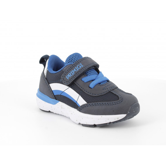 Αθλητικά παπούτσια με καθαρό σχέδιο, μπλε PRIMIGI 297388 