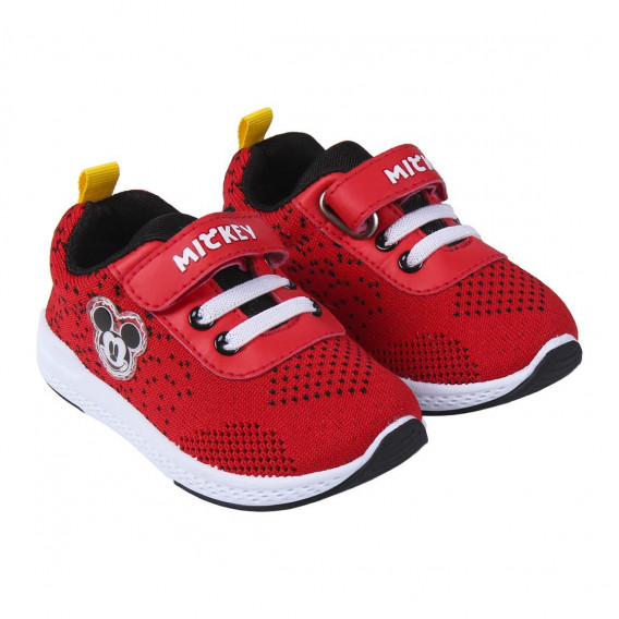 Sneakers Mickey Mouse με τσάντα αποθήκευσης, κόκκινα Mickey Mouse 297468 4