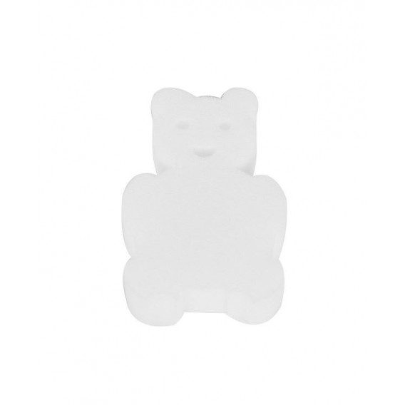 Σφουγγάρι μπάνιου σε σχήμα αρκούδας, λευκό Sevi Baby 298066 2