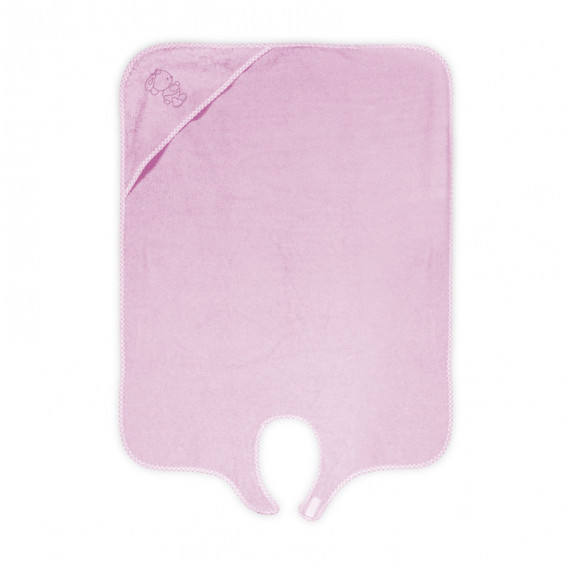 Βρεφική πετσέτα Duo 80 x 100 cm, ροζ Lorelli 298495 