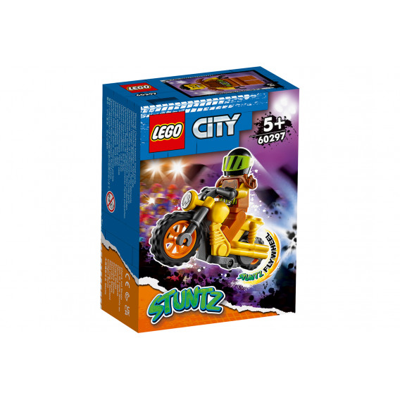 Κατασκευές - Stunt μοτοσυκλέτα για αγώνες, 12 κομμάτια Lego 298513 