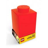 Φωτάκι νυκτός σιλικόνης LED, κόκκινο Lego 298578 
