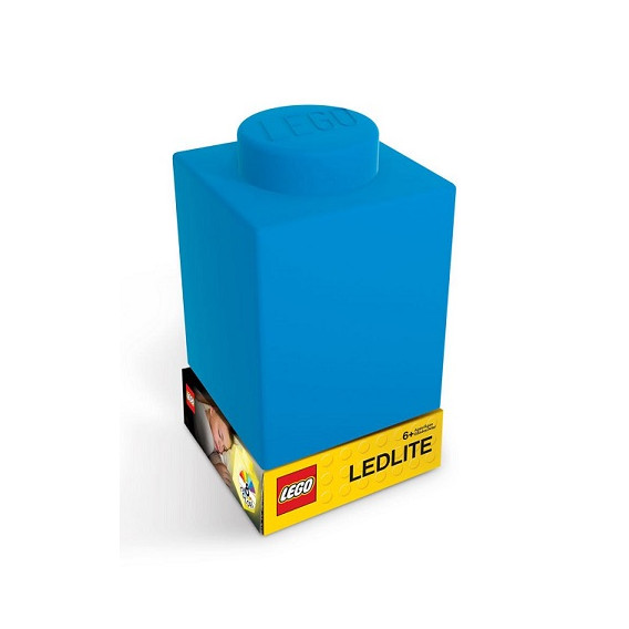 Φωτάκι νυκτός σιλικόνης LED, μπλε Lego 298584 