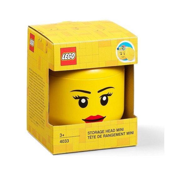 Κουτί αποθήκευσης, Μικρό Κεφάλι - Κορίτσι Lego 298586 