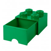 Συρτάρι αποθήκευσης, Τούβλο, πράσινο Lego 298590 