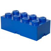 Κουτί αποθήκευσης, Τούβλο, μπλε Lego 298602 